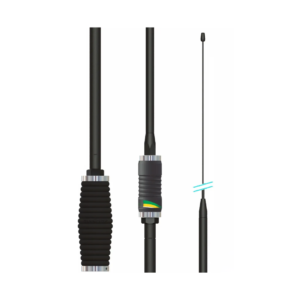 Antena PX Steelbras Canarinho Black 100W Base Max