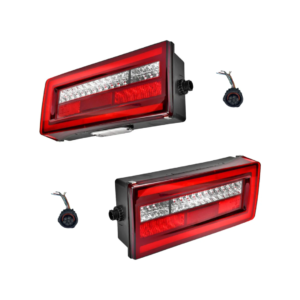 Par Lanterna LED Traseira VW Meteor/Constellation Bivolt