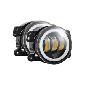 Par Farol Auxiliar LED Angel Eyes 4” DRL Bivolt