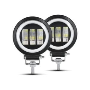 Farol Trabalho LED 4” Bivolt Quadrado/Redondo
