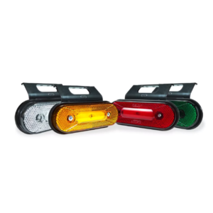 Lanterna Lateral LED Oval Ologo 12V / 24V