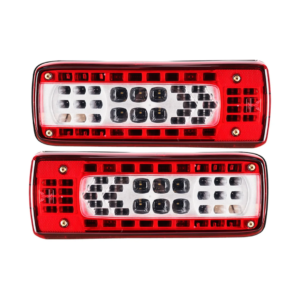 Par Lanterna Traseira LED Volvo FH / FM / VM com Chicote