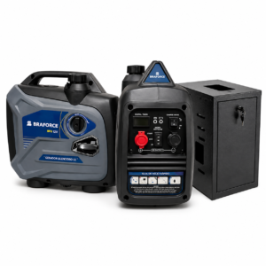 Kit Gerador Auxiliar Braforce 12V / 24V com Caixa Metálica para Caminhão