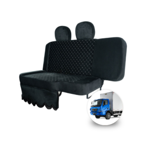 Kit Sofá Cama Carona Mercedes Benz Accelo 715 915 1016 Suede Cama Gaúcha