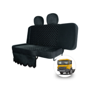 Kit Sofá Cama Carona Mercedes Benz Atego Sem Prolongamento Suede Cama Gaúcha