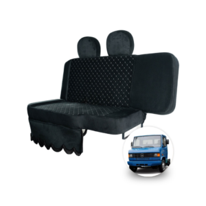 Kit Sofá Cama Carona Mercedes Benz 1618 e 710 Bicudinho Suede Cama Gaúcha